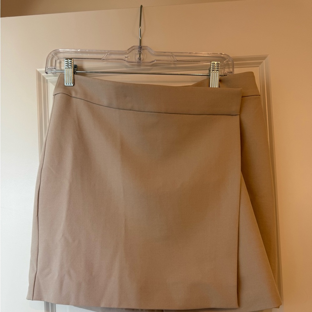 Vici Cream Mini Skirt